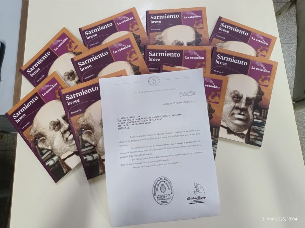 Donación de Libros a la Biblioteca