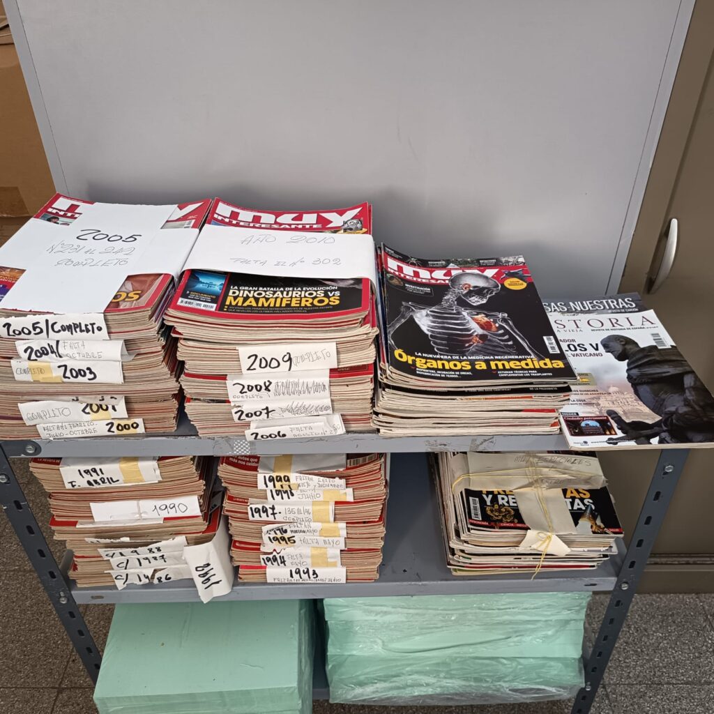 Donación recibida a la Biblioteca “Marina Nogales”